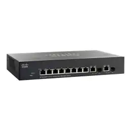 Cisco Small Business SF302-08PP - Commutateur - C3 - Géré - 8 x 10 - 100 (PoE+) + 2 x SFP Gigabi... (SF302-08PP-K9EU-RF)_3